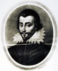 Robert Cecil (c.1563-1612) 1er comte de Salisbury, illustration de Portraits de personnages illustres de l
